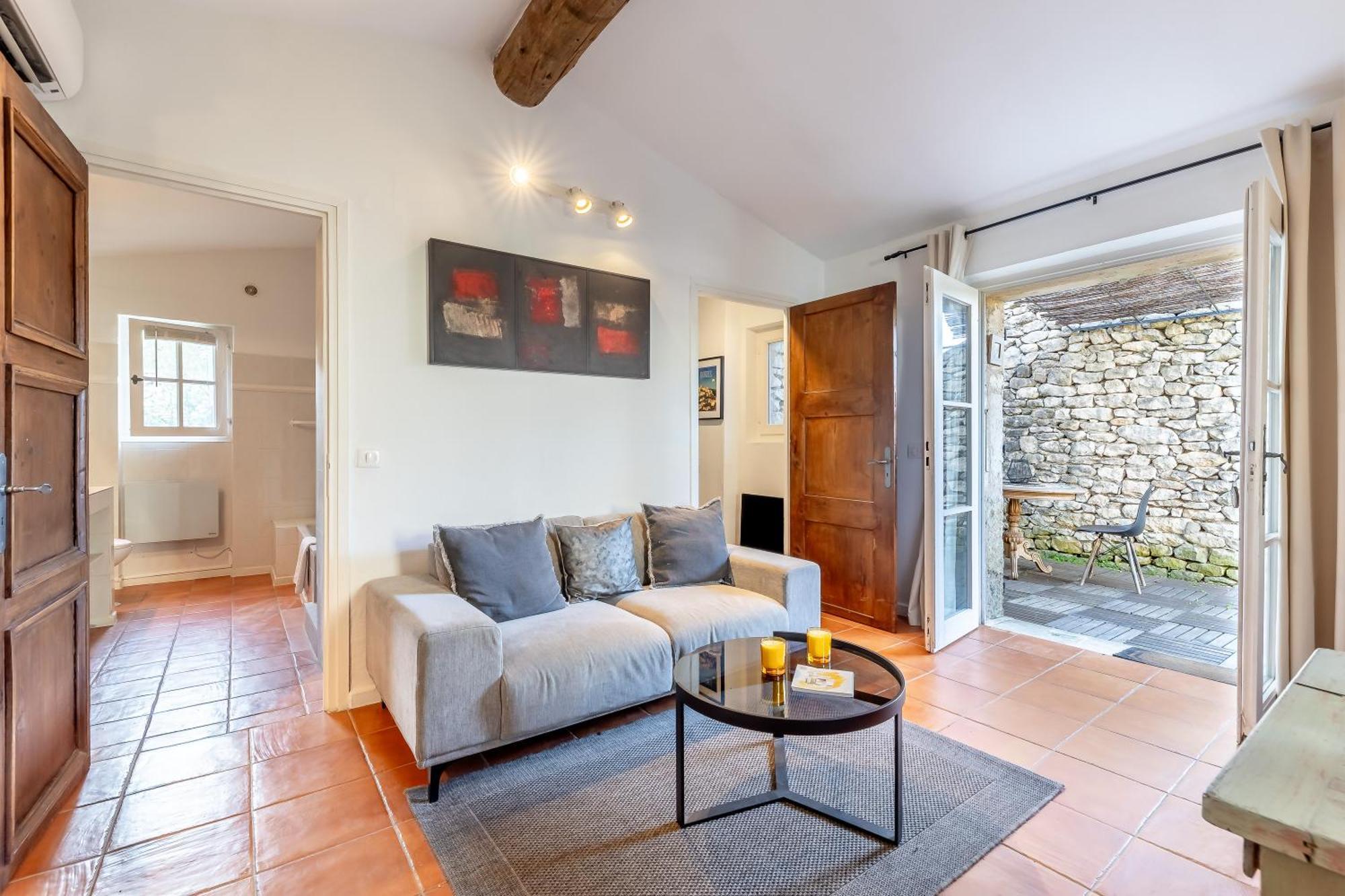 Villa sous la tonnelle à Gordes Extérieur photo