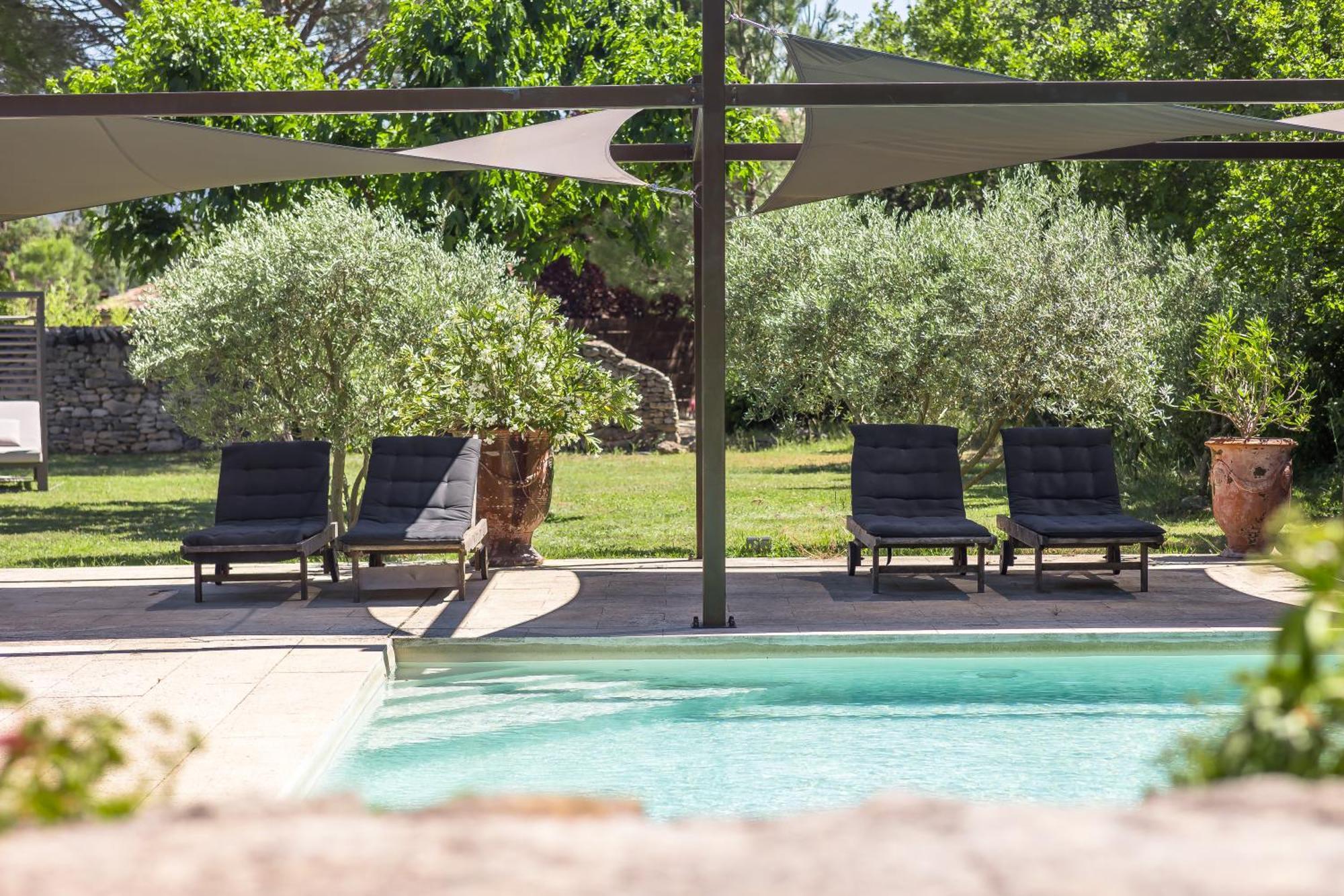 Villa sous la tonnelle à Gordes Extérieur photo
